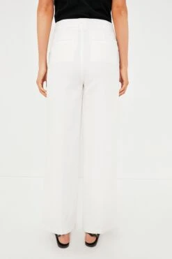 Ecru Madeline Pleat Twill Trouser -Outfit And Shoe Sales Store V5tDBymsxhjpJovSjsNQW9OgrhZy8bHK 1