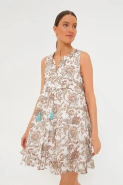 Sand Chintz Mini Salty Paloma Coverup -Outfit And Shoe Sales Store VTOyA8e94XcHNZVBHm0B6HwAyrlV8Jx1 1