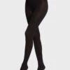 Wolford Black Velvet De Luxe 66 Tights