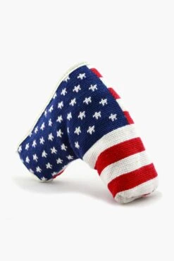 American Flag Needlepoint Putter Head Cover