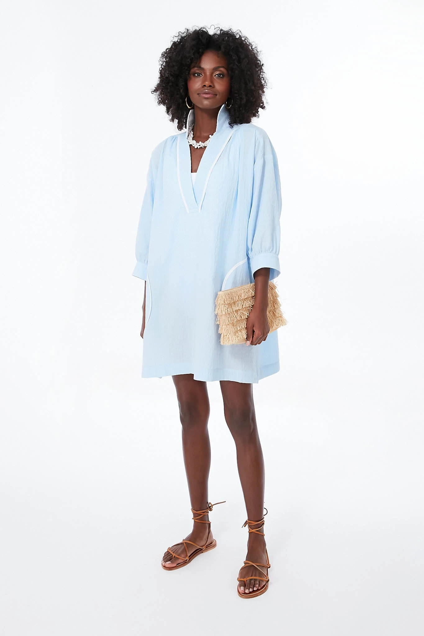 Sky Blue Lizzie Coverup 1 Sky Blue Lizzie Coverup