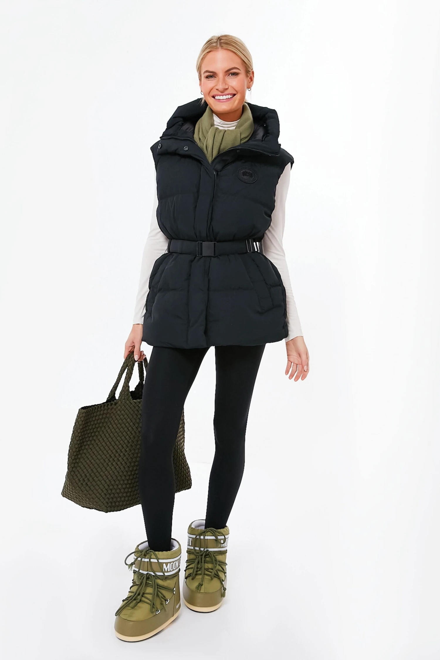 Moon Boot Khaki Icon Low Nylon 5 Moon Boot Khaki Icon Low Nylon - Image 5