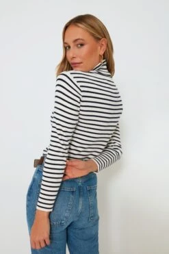 Navy Stripe Arlo Ribbed Turtleneck 8 Navy Stripe Arlo Ribbed Turtleneck -Outfit And Shoe Sales Store W9O11Uq6PuK6WQGM293bmxN6GiSB59H6 1