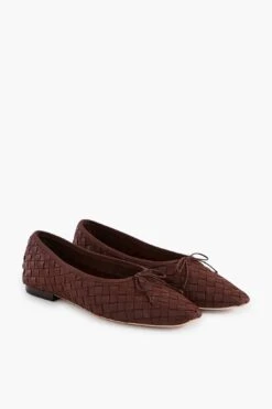 Loeffler Randall Chocolate Woven Leather Landry Flats -Outfit And Shoe Sales Store WK36uP9BnhkiV5xBIS4woDuDZjlj3rXc 1