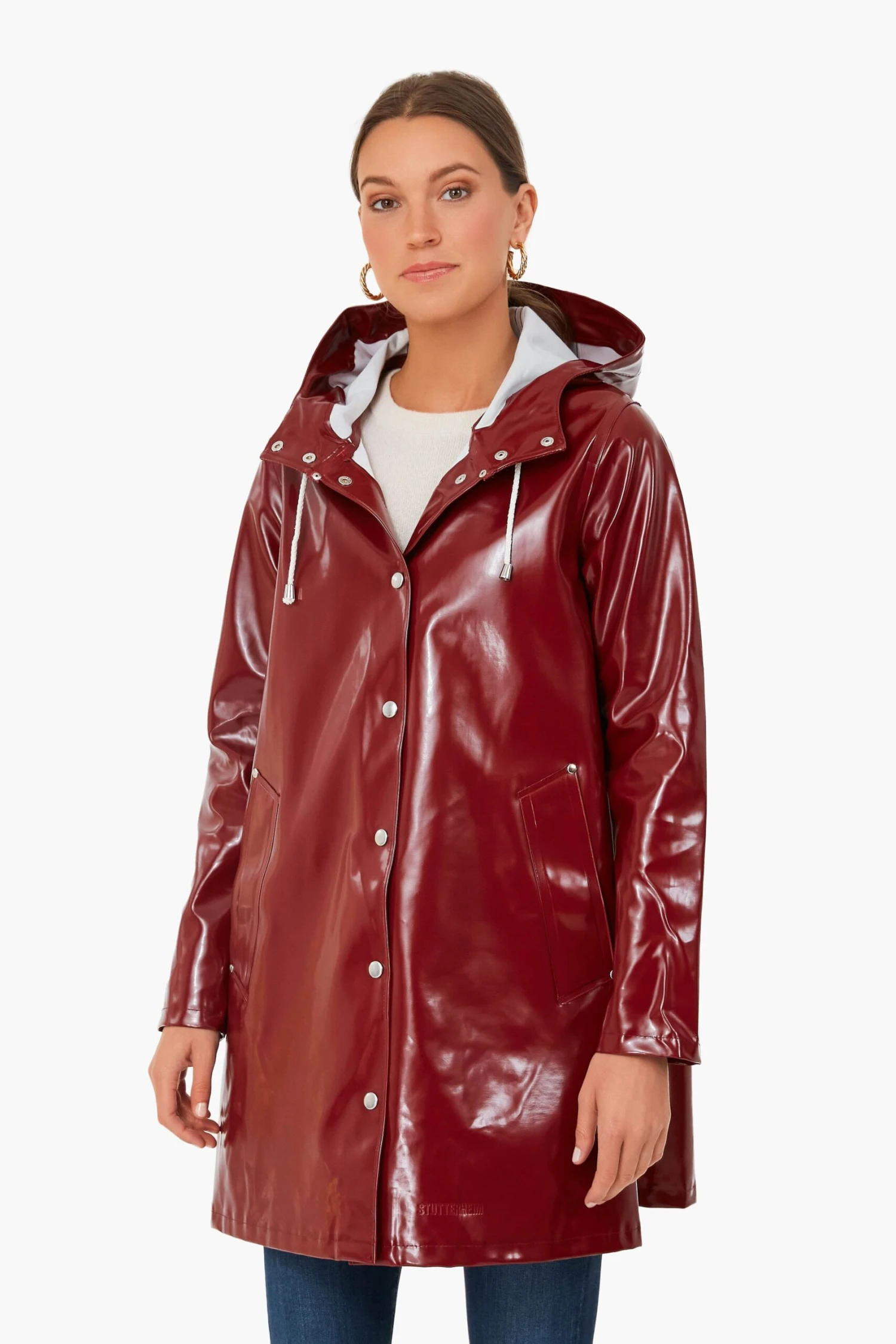 Stutterheim Burgundy Mosebacke Opal Jacket 1 Stutterheim Burgundy Mosebacke Opal Jacket