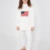 Kid's Ivory Americana Sweater