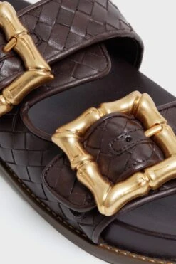 Schutz Dark Chocolate Enola Woven Sandals -Outfit And Shoe Sales Store X97gVfwyj4NfSh6e9IKpHobeoDkLo4qM 1
