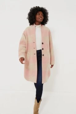 Isabel Marant Etoile Pink Gabriel Coat