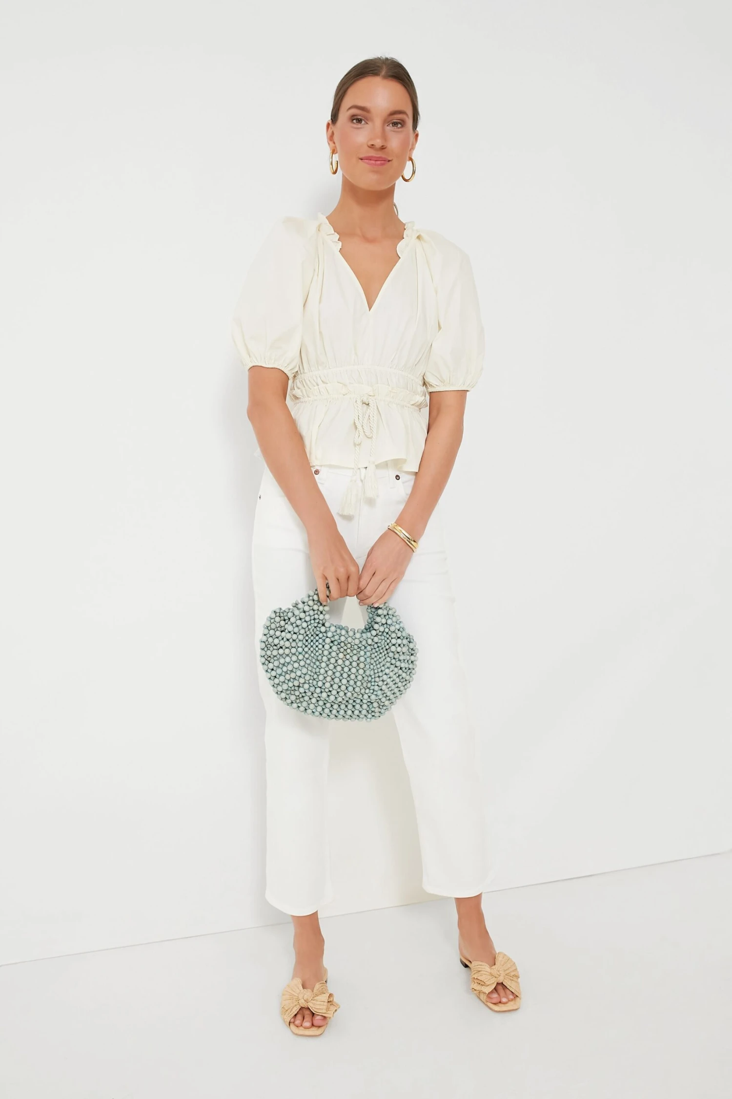 Cream Puff Sleeve Top 2 Cream Puff Sleeve Top - Image 2