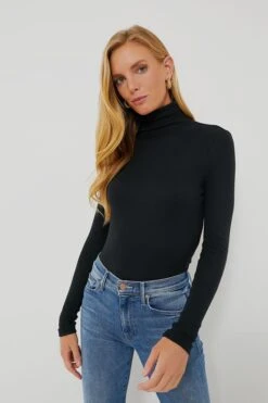 Vineyard Vines Jet Black Heritage Rib Turtleneck -Outfit And Shoe Sales Store Y0RveyIJGM16rOxHS1PsnrXdcYzd7ztX 1