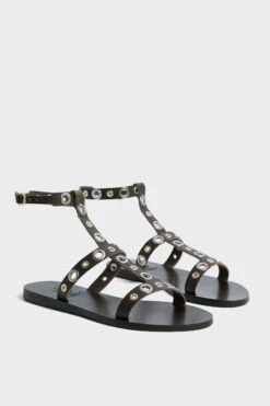 Dark Brown Klelia Eyelets Sandals -Outfit And Shoe Sales Store Y0ykvAT8A2iK0q82A7ZQhnUPZdtULEl6 1