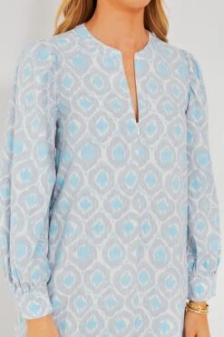 Blue Ikat Zipper Zadie Maxi Dress -Outfit And Shoe Sales Store Y5rFR4BGzR1JHzSdekGMKIvnc8uKNTCT 1