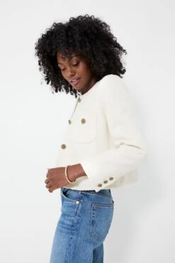 Ba&sh Ecru Meredith Jacket -Outfit And Shoe Sales Store Y8aypm5Whr9uYwLX96PQ1J6FJIBZubOl 1
