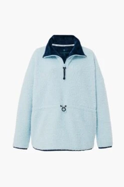 Light Blue Cinched Teddy Natalie Quarter Zip -Outfit And Shoe Sales Store YBo349RGXHqYahUKO1dGqqQUUwQh62lv 1