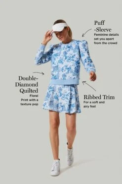 Heirloom Floral Puff Sleeve Campbell Pullover -Outfit And Shoe Sales Store YTjjhqZenNXCoT0VTxQy3c38p7Q9oPrO 1