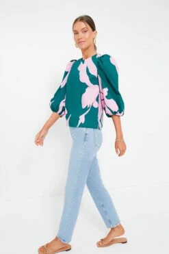 Pink & Green Penelope Puff Sleeve Top 10 Pink & Green Penelope Puff Sleeve Top -Outfit And Shoe Sales Store Ye7meQGVehMnjCQAwsbPkeHnuC0ollDV 1