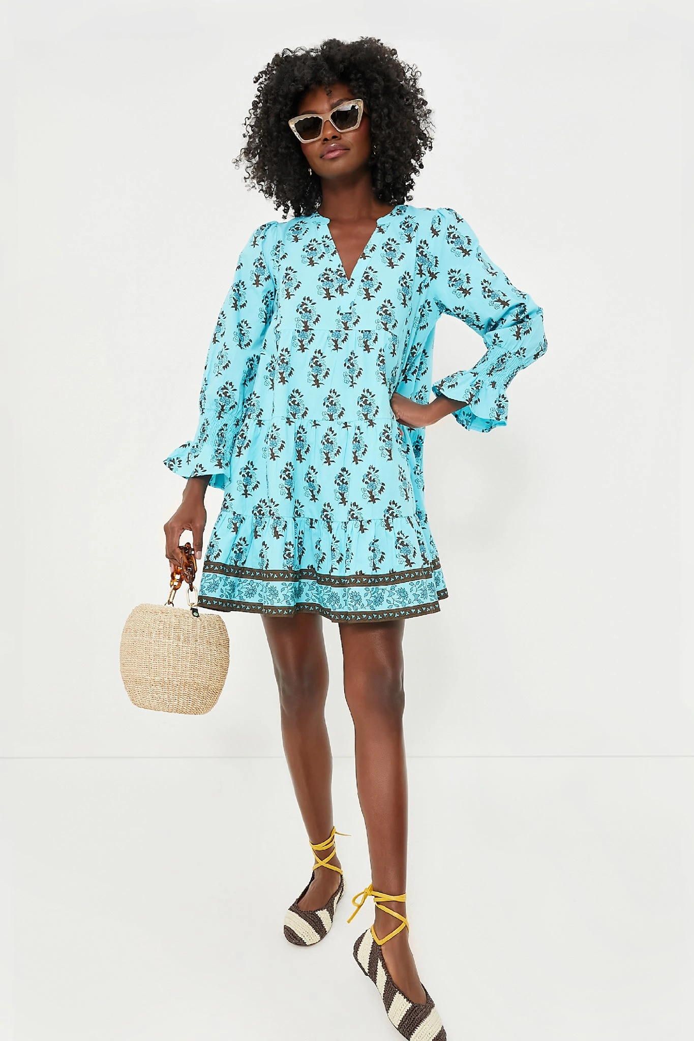 Tropical Turquoise Bouquet Kenzo Coverup 1 Tropical Turquoise Bouquet Kenzo Coverup