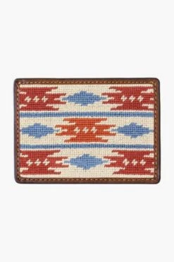 Sedona Needlepoint Credit Card Wallet