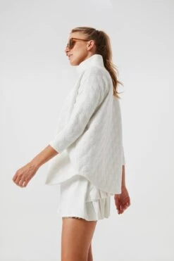 White Funnel Ally Swing Sweatshirt -Outfit And Shoe Sales Store aDQf5CtF3QXurh7nMHNclXizl3BI9WuY 1