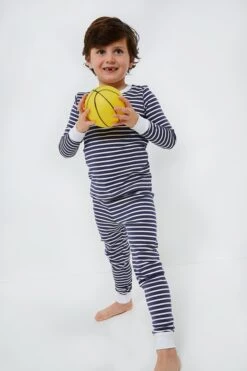 Navy Stripe Pajama Set -Outfit And Shoe Sales Store aFEUq4Ze94E9BQV563XnbeSJ0ZlTmGOA 1