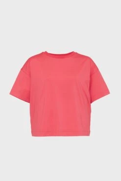 Hot Pink Cropped Ryan Boyfriend Tee -Outfit And Shoe Sales Store aWoX5tI1e0ycagZXSpyzLGxPIf3CJ37a 1
