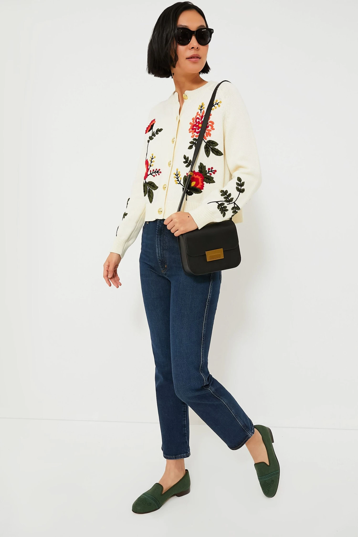 Loden Flannel Capped Slippers 5 Loden Flannel Capped Slippers - Image 5