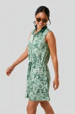 Green Bouquet Sleeveless Alcott Golf Dress -Outfit And Shoe Sales Store arFBD8eZNapO7iSx72NHdKWnEAxfmsyq 1