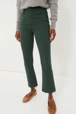 MOTHER Black Forest The Hustler Ankle Fray