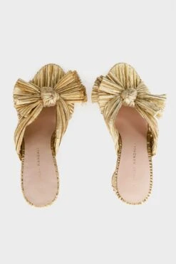 Loeffler Randall Gold Penny Knot Mules -Outfit And Shoe Sales Store b3q6qgHAK1HJPj0CIxiJBV2xR0v4bADH 1