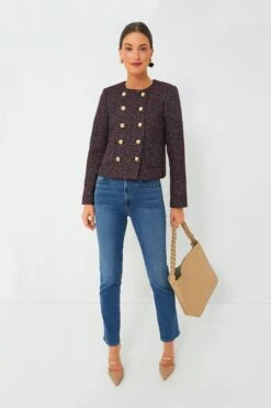 Red And Blue Tweed Marais Jacket -Outfit And Shoe Sales Store b4417eWM5plaz0aGPSjPDqlxNd2WtD1j 1