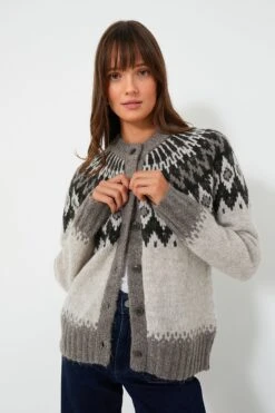 Aspen Combo Ashwood Fair Isle Cardigan -Outfit And Shoe Sales Store bL9M1iHlgrcAt5RN4BxLnEzjitUZzsIr 1
