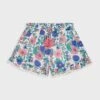 Louise Misha Blue Summer Meadow Vallaloid Shorts