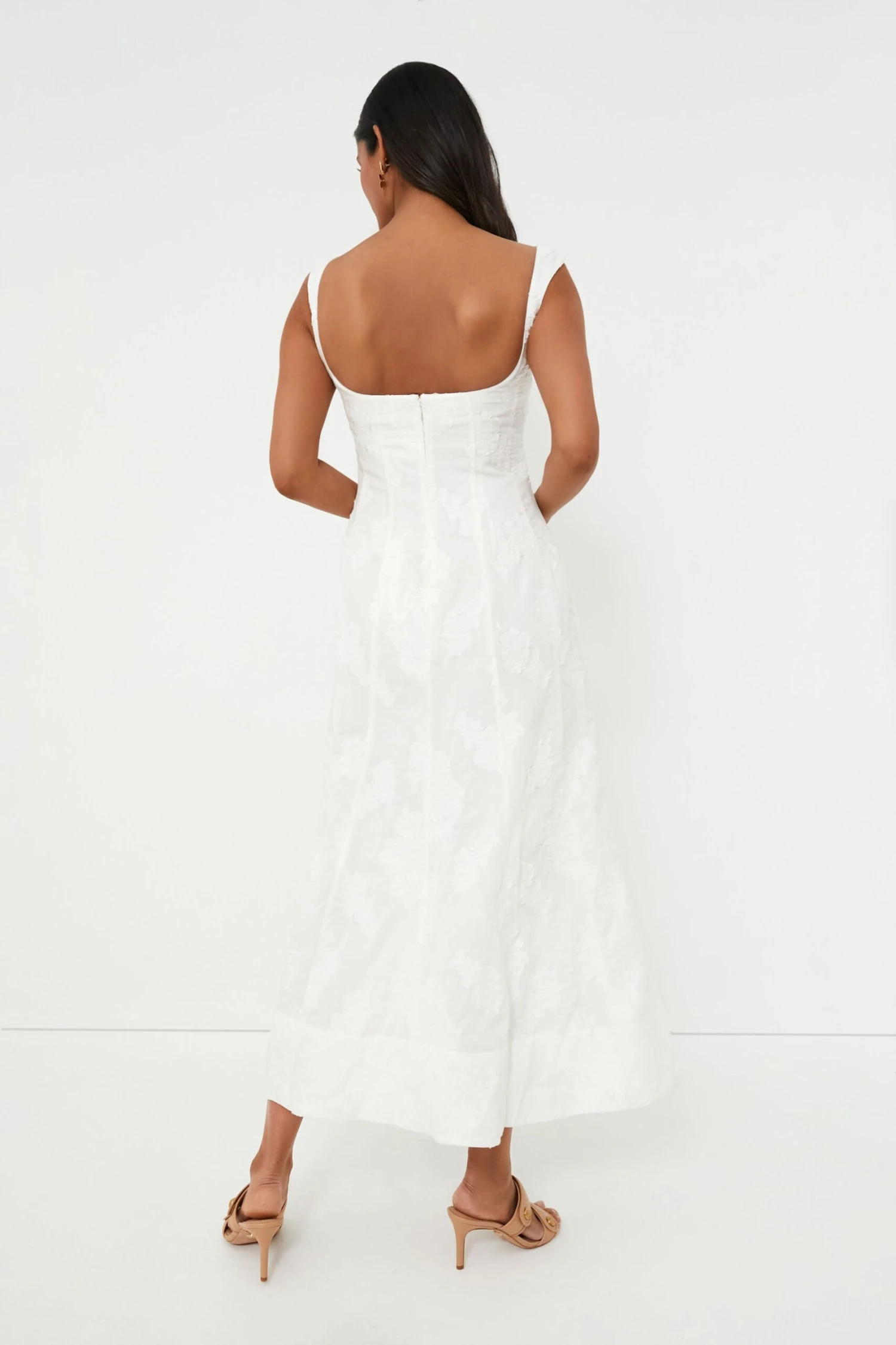 Cloud Jacquard Emilia Dress 4 Cloud Jacquard Emilia Dress - Image 4