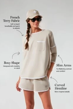 Sand And White Terry Farah Pullover 9 Sand And White Terry Farah Pullover -Outfit And Shoe Sales Store bdvhmy38SmfVE2K4DOSdaUenxkCF6vxJ 1