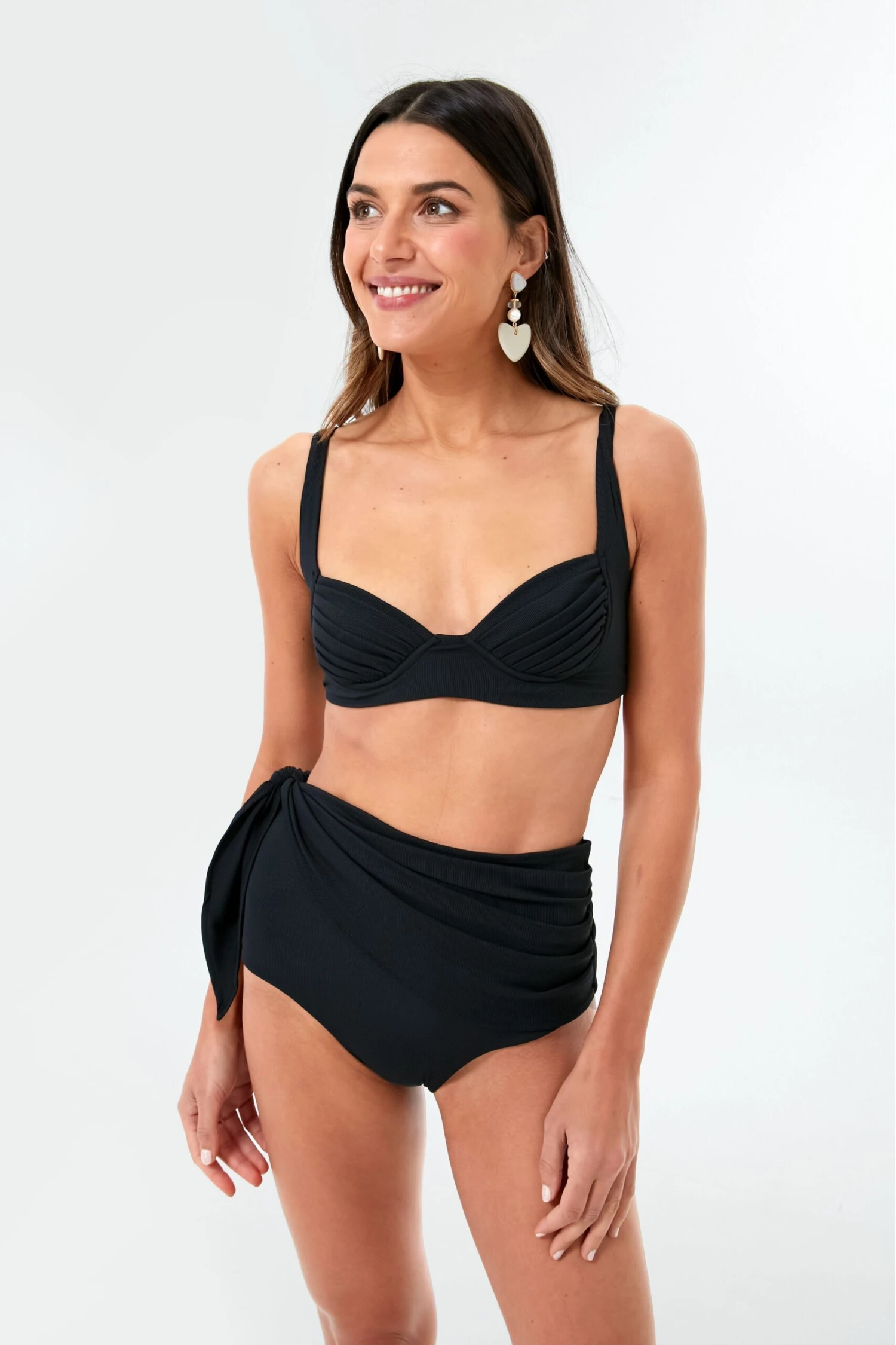 Black Bella Side Tie Bottom 4 Black Bella Side Tie Bottom - Image 4