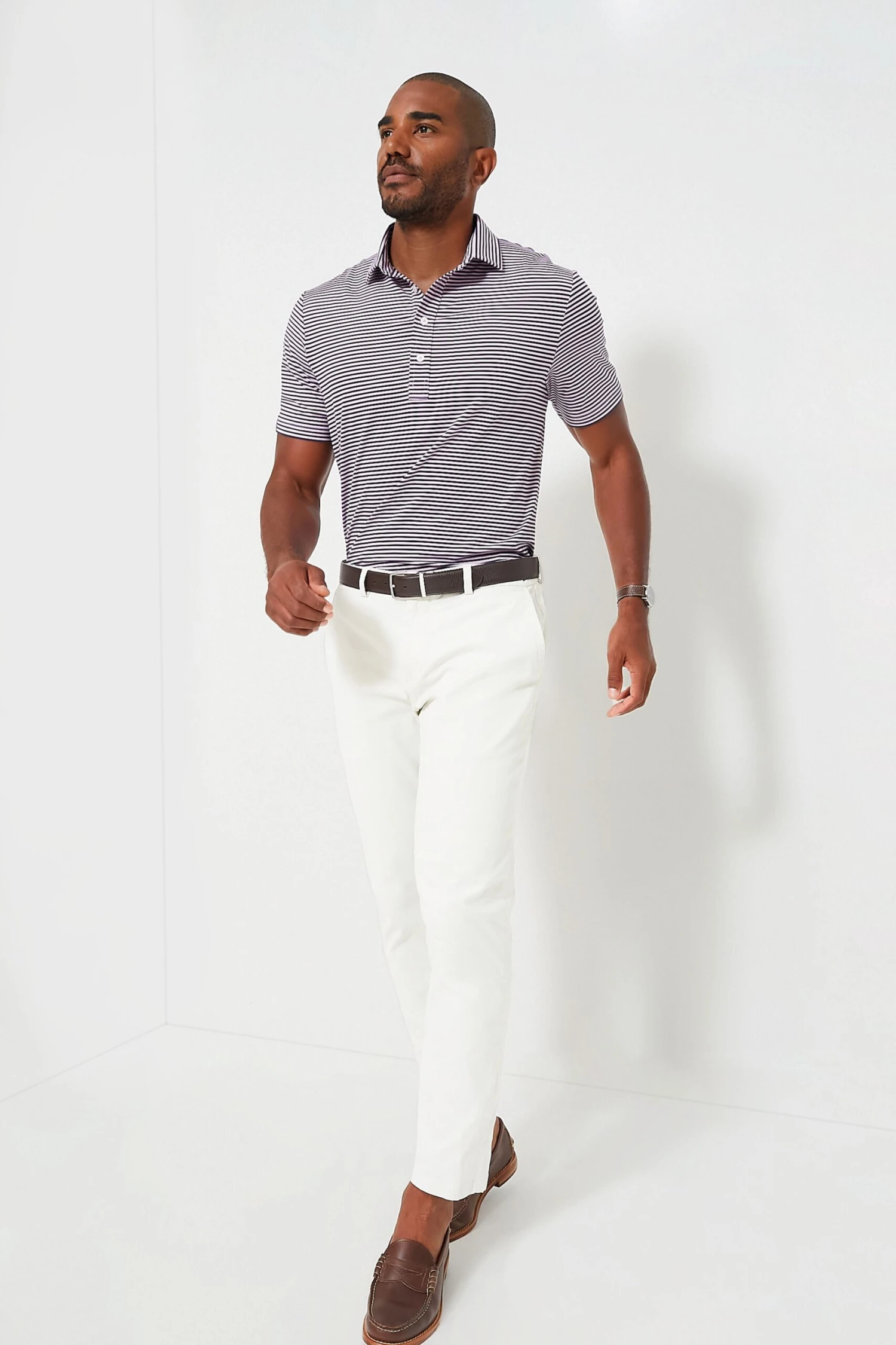 Short Sleeve Lightweight Airflow Jersey Polo 2 Short Sleeve Lightweight Airflow Jersey Polo - Image 2