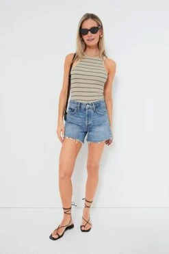Safari Multi Ribbed Jersey Tank -Outfit And Shoe Sales Store c7S2IsdKJwTWUXcOo9EPJtxAV5LXuxFD 1