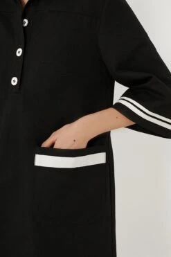 Jet Black Hart Shirt Dress -Outfit And Shoe Sales Store cI3AH5WJ5BHbhJw9JGI32B5CysMzvQoE 1