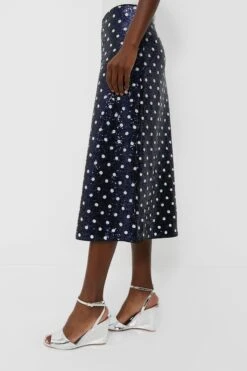 Baum Und Pferdgarten Navy Dotted Sequence Jily Skirt -Outfit And Shoe Sales Store cbuyQNb0LDQnVIeFUsP3SUFOvEveoxA4 1