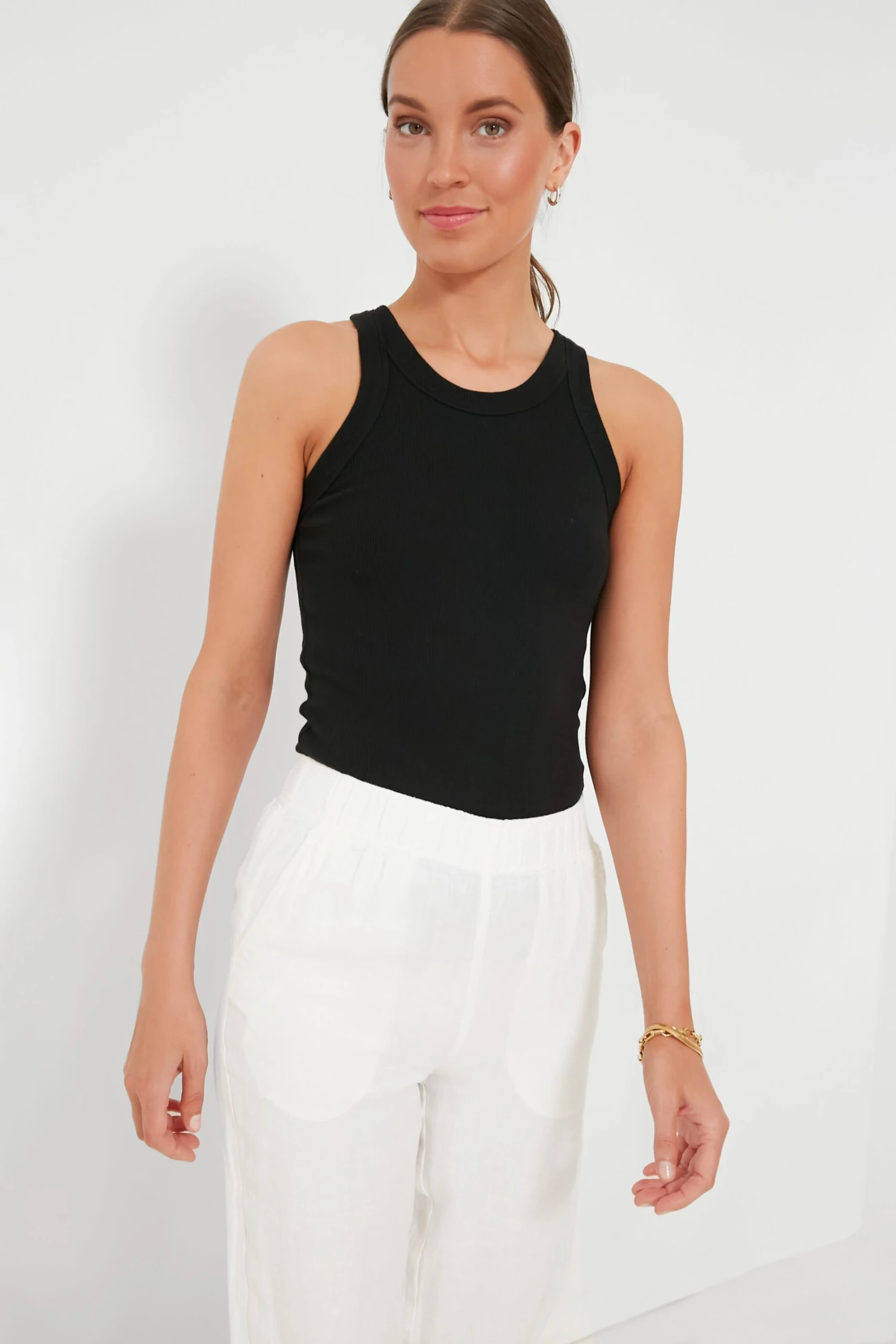 Black Everyday Ribbed Tank 5 Black Everyday Ribbed Tank - Image 5