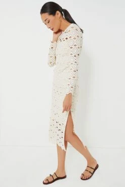 Floral Natural Crochet Marsielle Dress -Outfit And Shoe Sales Store cwUME8s9vhbyZF8u3BxploGJVFmeITw7 1