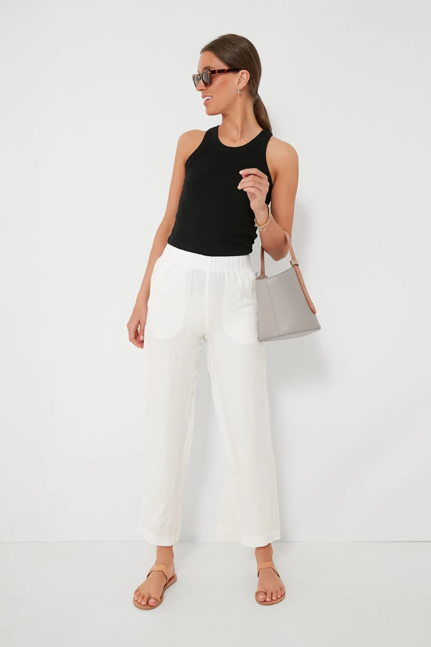 Black Everyday Ribbed Tank 2 Black Everyday Ribbed Tank - Image 2