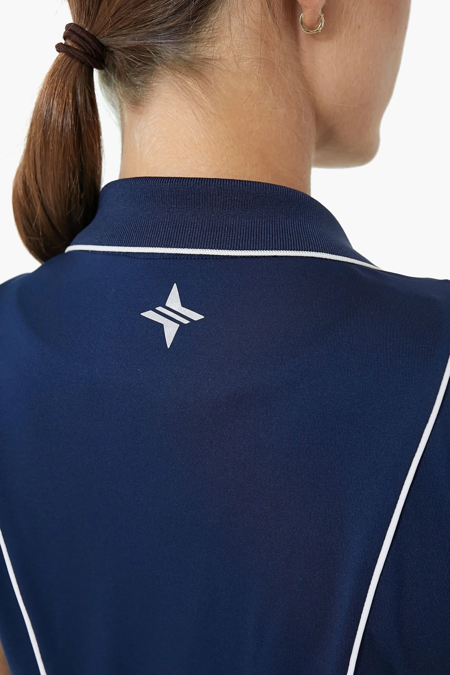 Navy Roxana Half Zip Golf Dress 6 Navy Roxana Half Zip Golf Dress - Image 6