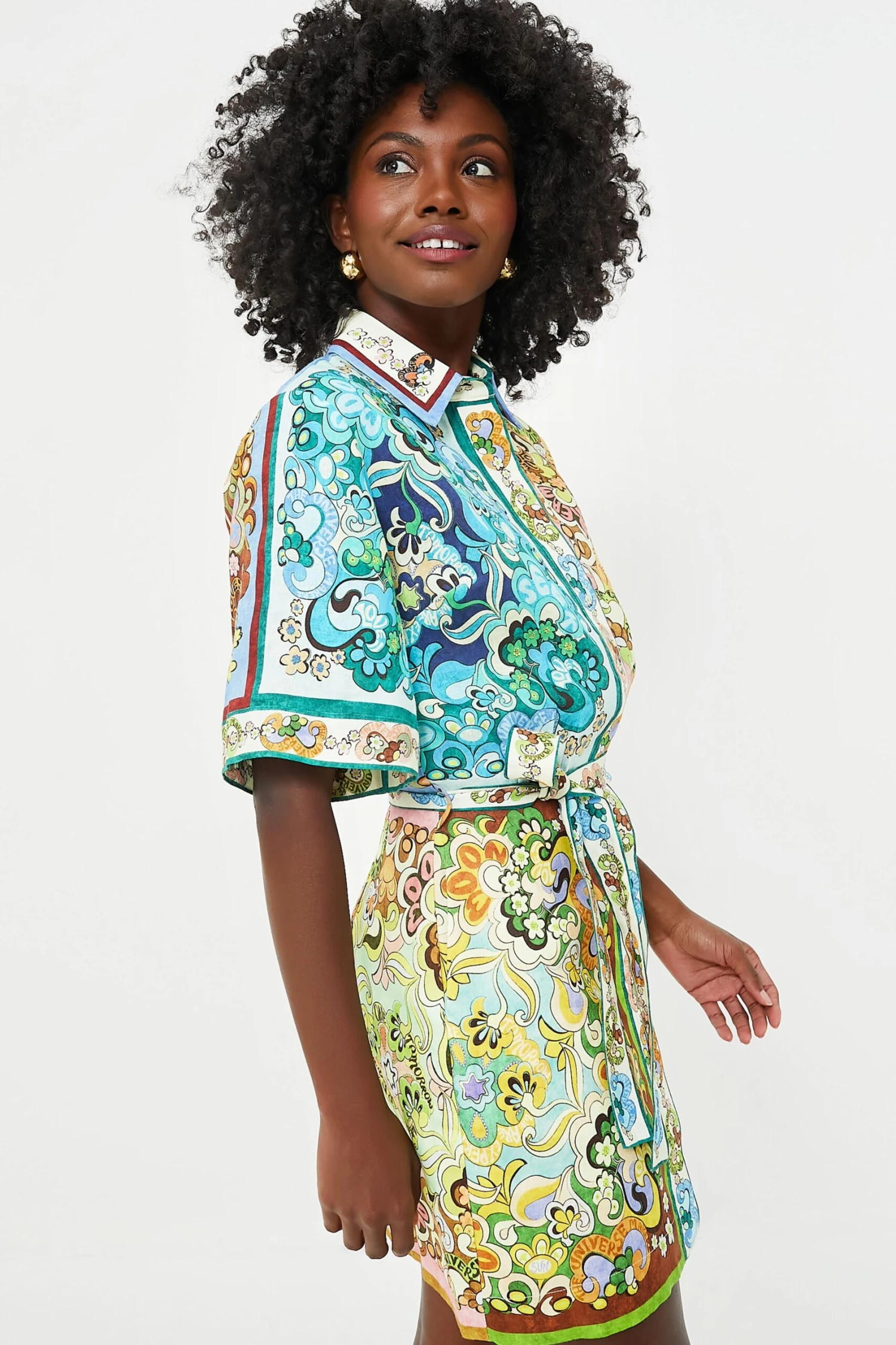 Multi Dreamer Mini Dress 3 Multi Dreamer Mini Dress - Image 3