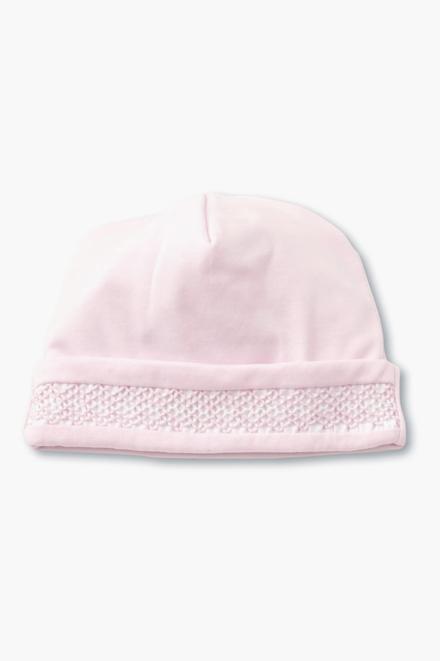 Pink Hand Smocked Hat 1 Pink Hand Smocked Hat