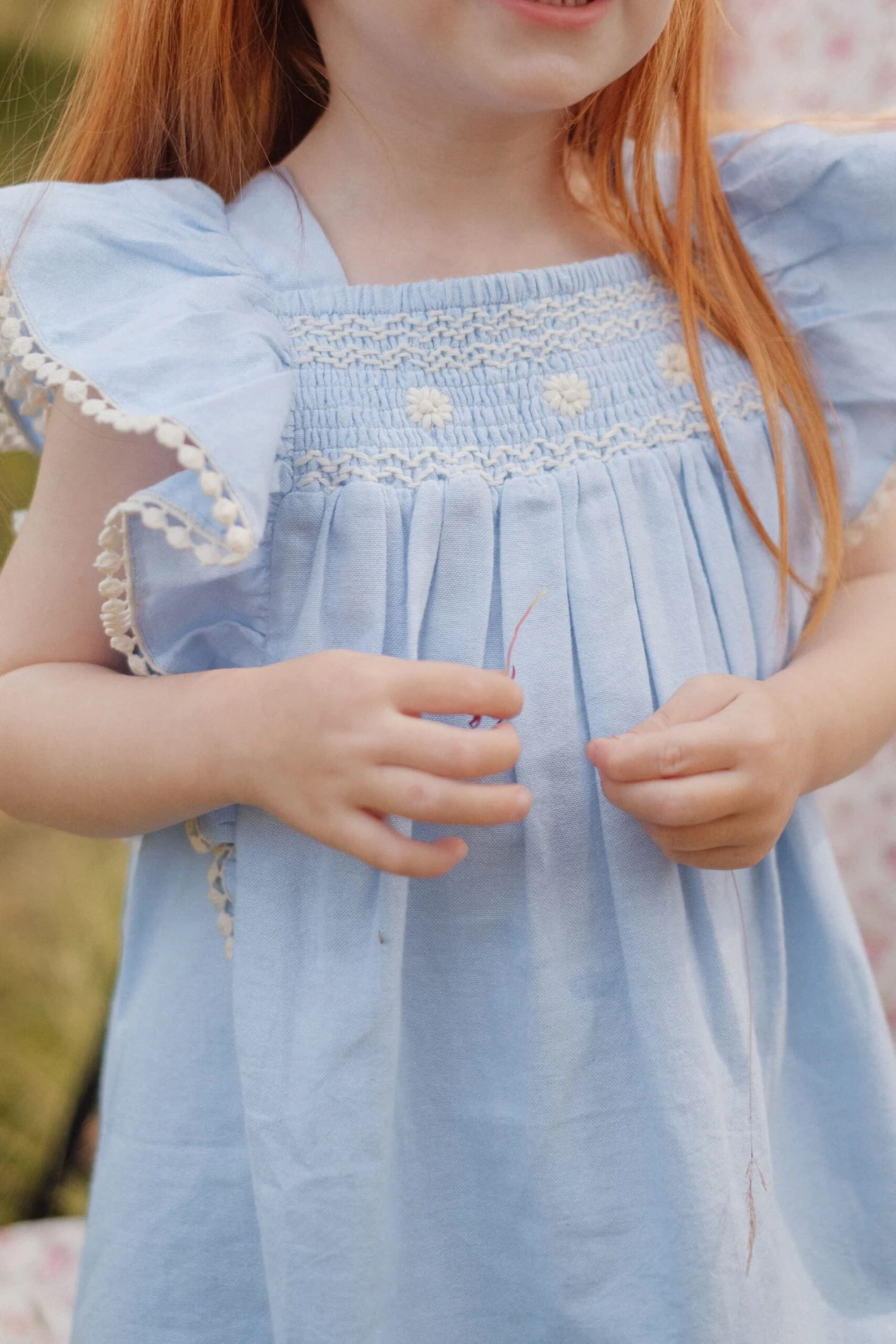 Louise Misha Light Blue Martine Dress 3 Louise Misha Light Blue Martine Dress - Image 3