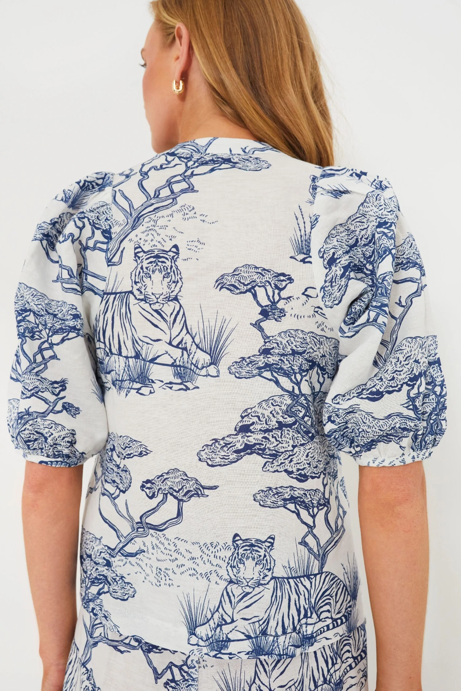 Safari White Balloon Shirt 4 Safari White Balloon Shirt - Image 4