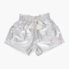 Silver Lame Theodore Short
