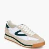 Tretorn White And Green Rawlins Sneakers
