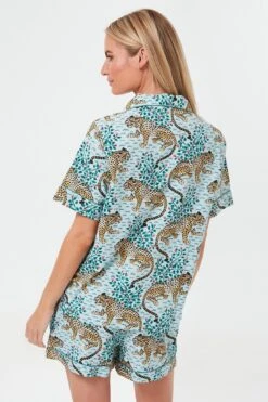 Mint Bagheera Leopard Short PJ Set -Outfit And Shoe Sales Store eQnDpTc6shWINHq7c7fz7nE02kx0o6Xd 1